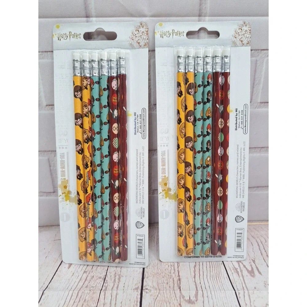 2 Packs, 12 Pencils  Wizarding World Harry Potter Pencils Bulk - School Supplies